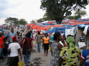 Petionville Club – a tent city with 35,000 inhabitants
